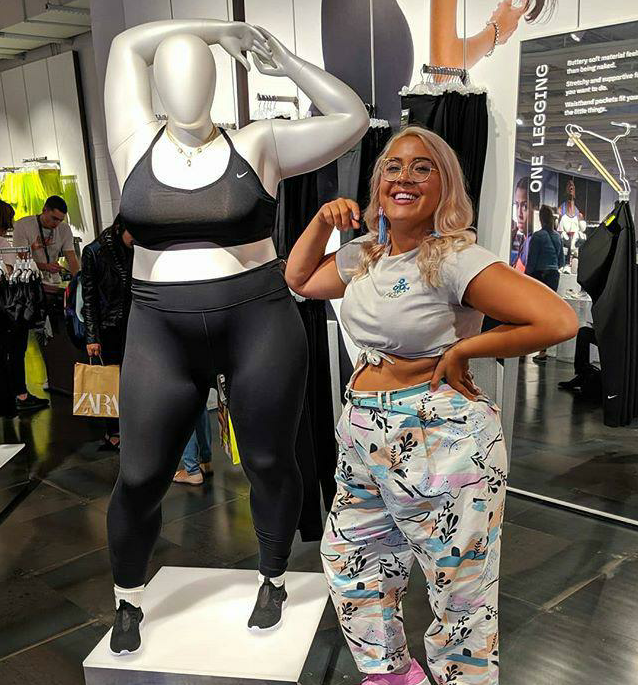 Nike新店首次展出大码模特,朝着品牌多样性迈出大步